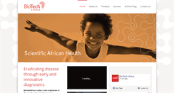 Desktop Screenshot of biotechafrica.com